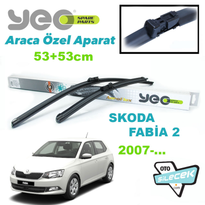 Skoda Fabia 2 Silecek Takımı YEO 2007->