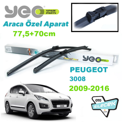 Peugeot 3008 Silecek Takımı YEO 2009->