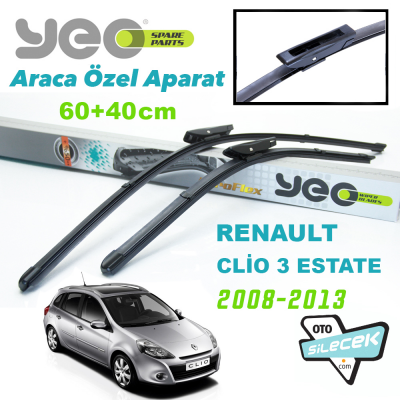 Renault Clio 3 Grandtour/ Estate Silecek Takımı YEO 2008-2013