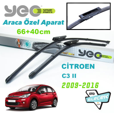 Citroen C3 II Silecek Takımı YEO 2009-2016