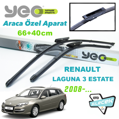 Renault Laguna 3 Estate Silecek Takımı YEO 2008->