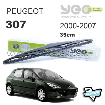 Peugeot 307 Arka Silecek 2000-2007