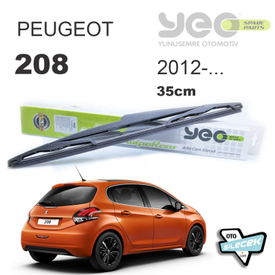 Peugeot 208 Arka Silecek 2012-..