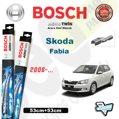 Skoda Fabia 2 Bosch Silecek Takımı 2006->