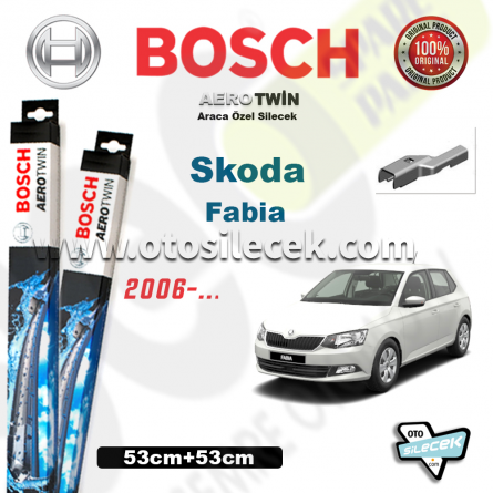 Skoda Fabia 2 Bosch Silecek Takımı 2006->