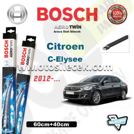Citroen C-Elysee Bosch Silecek Takımı 2012->