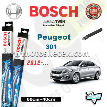 Peugeot 301 Bosch Aerotwin Silecek Takımı 2012->