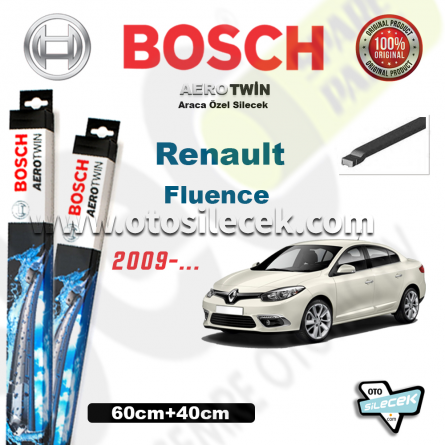 Renault Fluence Bosch Aerotwin Silecek Takımı 2009->