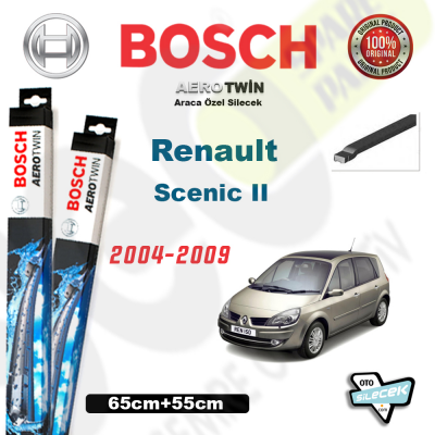 Renault Scenic II Bosch Aerotwin Silecek Takımı 2004-2009