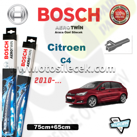 Citroen C4 Bosch Aerotwin Silecek Takımı 2010-..