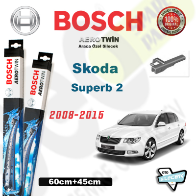 Skoda Superb 2 Bosch Aerotwin Silecek Takımı 2008-2015