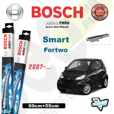Smart Fortwo Bosch Aerotwin Silecek Takımı 2007->