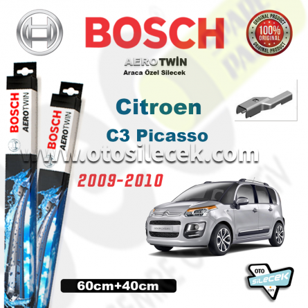 Citroen C3 Picasso Bosch Aerotwin Silecek Takımı 2009-2010