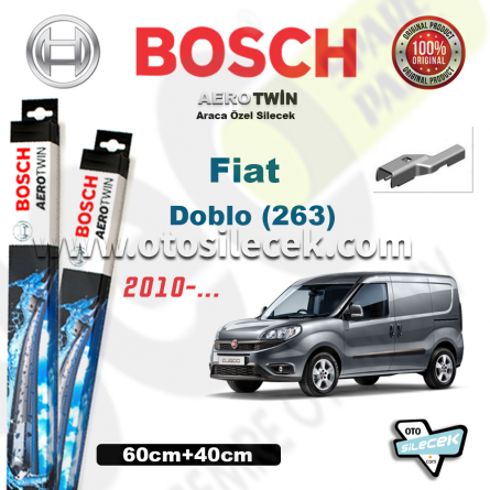 Fiat Doblo (263) Bosch Aerotwin Silecek Takımı 2010->