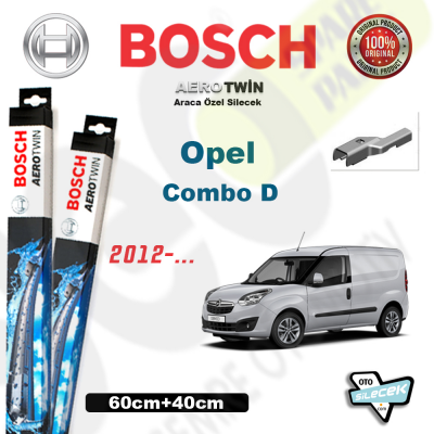 Opel Combo (D) Bosch Aerotwin Silecek Takımı 2012->