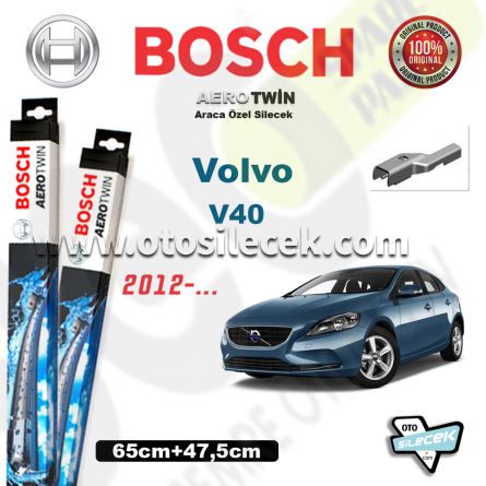 Volvo V40 Bosch Aerotwin Silecek Takımı 2012->