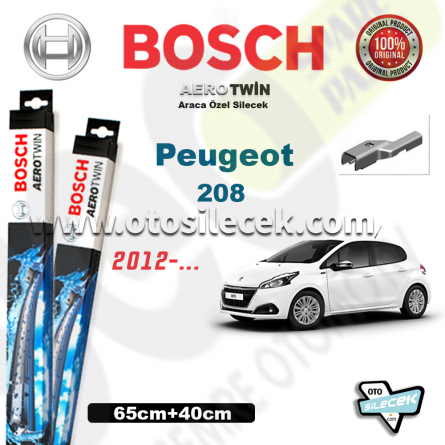 Peugeot 208 Bosch Aerotwin Silecek Takımı