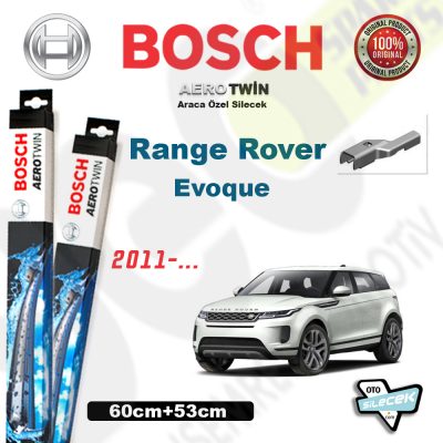 Range Rover Evoque Bosch Aerotwin Silecek Takımı 2011->