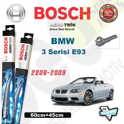 BMW 3 Serisi E93 Cabrio Bosch Aerotwin Silecek Takımı 2006-2009