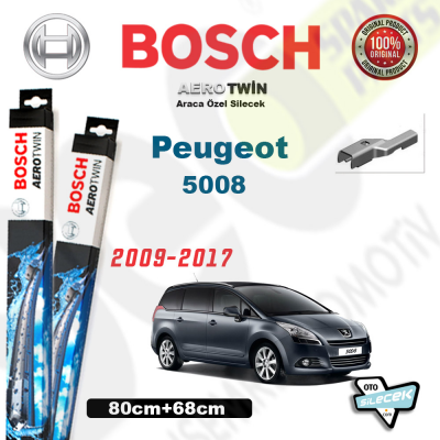 Peugeot 5008 Bosch Aerotwin Silecek Takımı 2009->