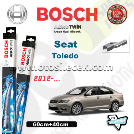 SEAT Toledo Bosch Aerotwin Silecek Takımı 2012->