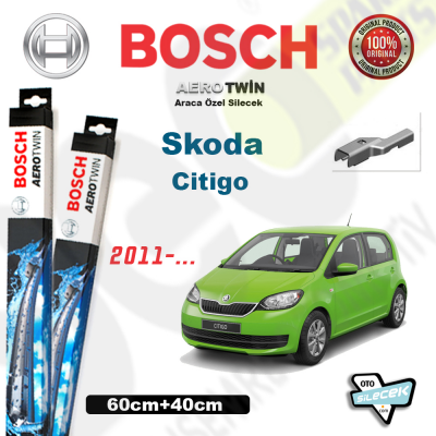 Skoda Citigo Bosch Aerotwin Silecek Takımı 2011->