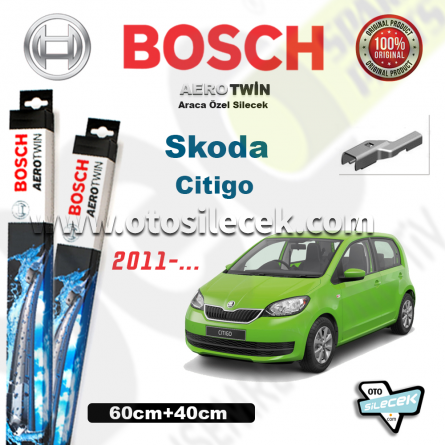 Skoda Citigo Bosch Aerotwin Silecek Takımı 2011->