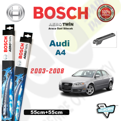 Audi A4 Bosch Aerotwin Silecek Takımı 2003-2008