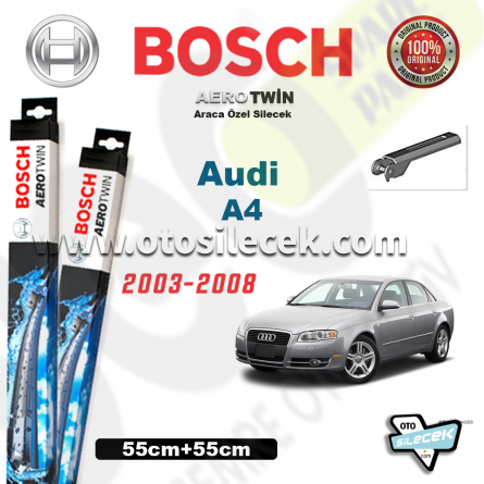 Audi A4 Bosch Aerotwin Silecek Takımı 2003-2008