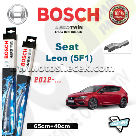 Seat Leon (5F1) Bosch Aerotwin Silecek Takımı 2012->