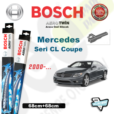 Mercedes Serie CL Coupe Bosch Aerotwin Silecek Takımı 2000-...