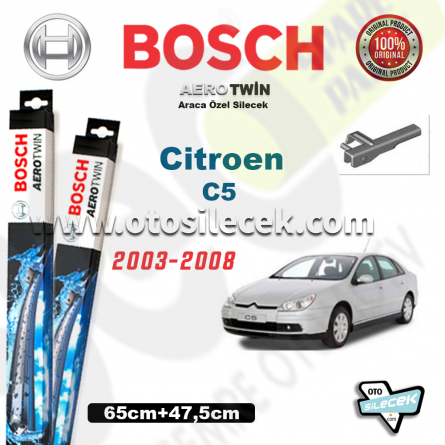 Citroen C5 Bosch Aerotwin Silecek Takımı 2003-2008