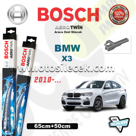 BMW X3 Bosch Aerotwin Silecek Takımı 2010->