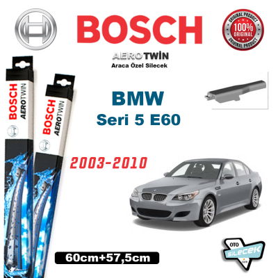 BMW 5 Serisi E60 Bosch Aerotwin Silecek Takımı 2003-2010