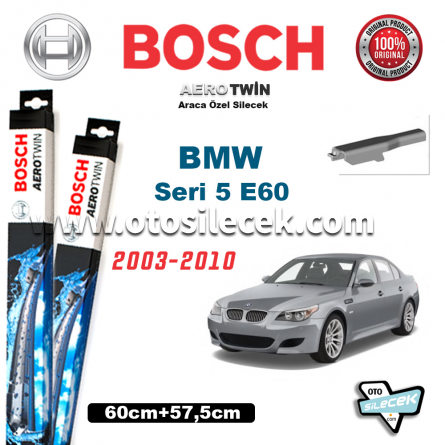 BMW 5 Serisi E60 Bosch Aerotwin Silecek Takımı 2003-2010