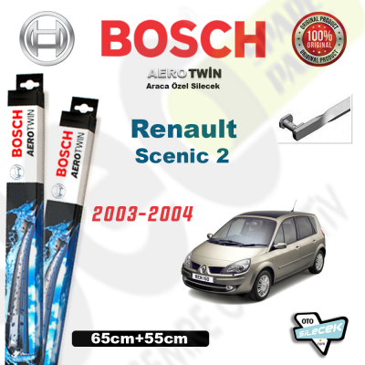 Renault Scenic 2 Bosch Aerotwin Silecek Takımı 2003-2004