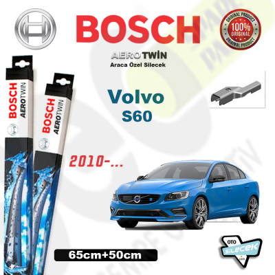 Volvo S60 2 Bosch Aerotwin Silecek Takımı 2010->