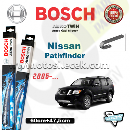 Nissan Pathfinder Bosch Aerotwin Silecek Takımı 2005->