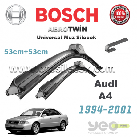 Audi A4 Bosch Aerotwin Muz Silecek Takımı 1994-2001