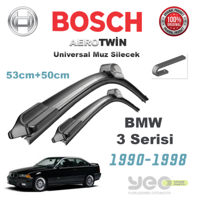 BMW 3 Serisi Bosch Universal Muz Silecek Takımı 1990-1998