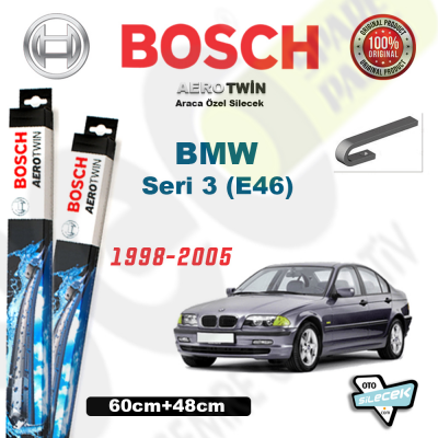 BMW 3 Serisi E46 Orjinal Silecek Takımı 1998-2005