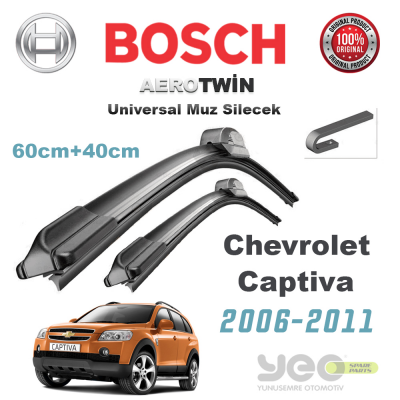 Chevrolet Captiva Bosch Universal Silecek Takımı 2006-2011