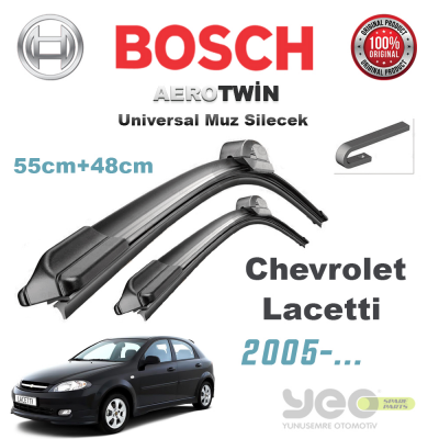 Chevrolet Lacetti Bosch Universal Silecek Takımı 2005->