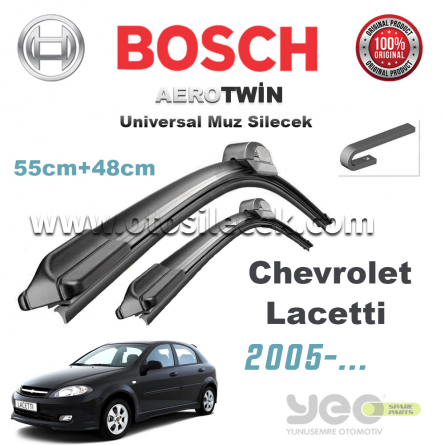 Chevrolet Lacetti Bosch Universal Silecek Takımı 2005->