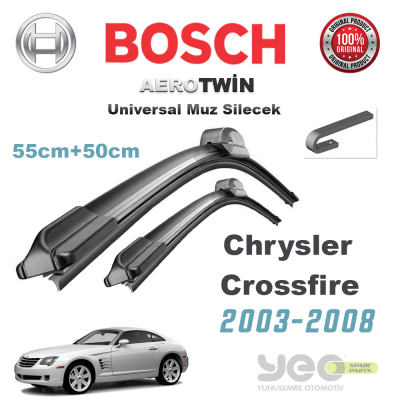 Chrysler Crossfire Bosch Universal Silecek Takımı 2003-2008