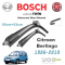 Citroen Berlingo Bosch Universal Silecek Takımı 1996-2010