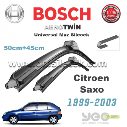 Citroen Saxo Bosch Universal Silecek Takımı 1999-2003