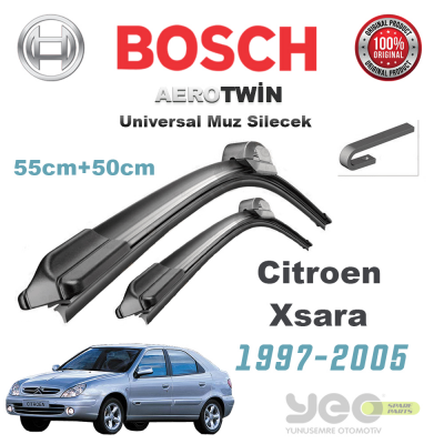 Citroen Xsara Bosch Universal Silecek Takımı 1997-2005
