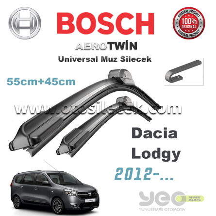 Dacia Lodgy Bosch Universal Silecek Takımı 2012->