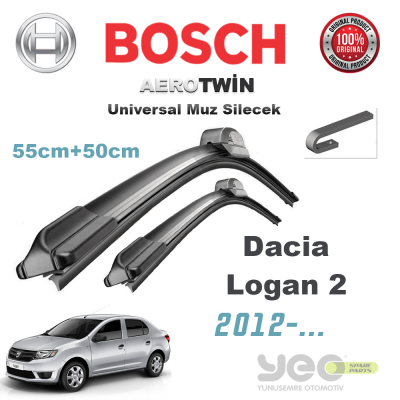 Dacia Logan 2 Bosch Universal Silecek Takımı 2012->